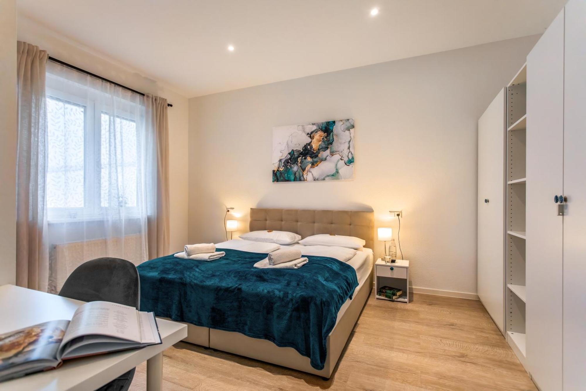 Rosenberg-Suites - Zentral, Stellplatz, Grosse Terasse, Business & Privat Heilbronn Extérieur photo