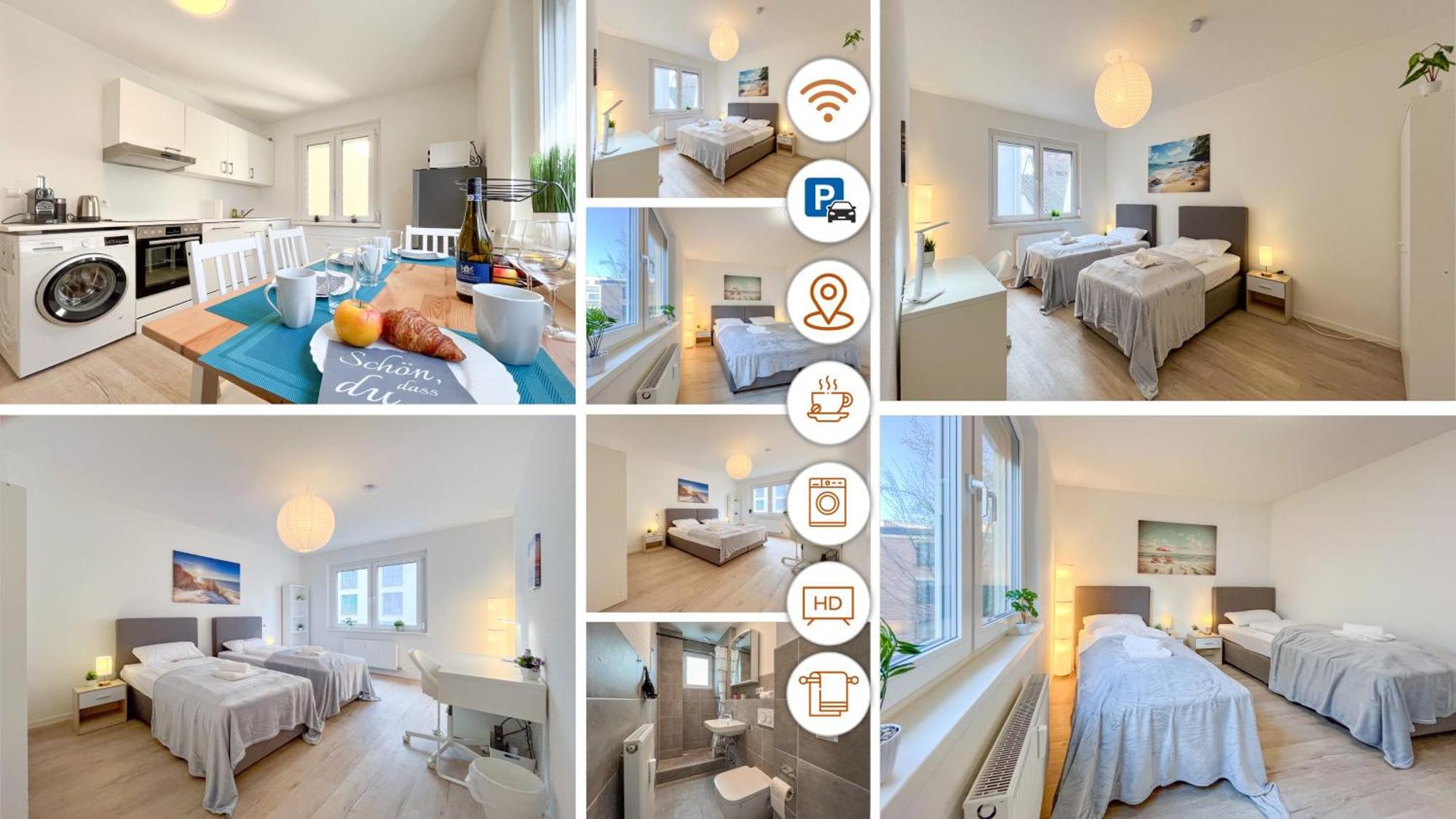 Rosenberg-Suites - Zentral, Stellplatz, Grosse Terasse, Business & Privat Heilbronn Extérieur photo